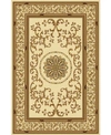 KM HOME CLOSEOUT! KM HOME 1419/1313/IVORY NAVELLI IVORY 7'9" X 11'6" AREA RUG