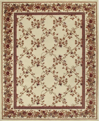 Km Home Closeout!  1590/2002/ivory Pesaro Ivory 5'5" X 7'7" Area Rug