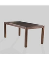 Noble House Kapernik Outdoor Picnic Table In Brown