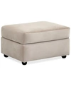 FURNITURE INIA FABRIC OTTOMAN