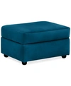 FURNITURE INIA FABRIC OTTOMAN