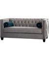 FURNITURE OF AMERICA YOUNGQUIST UPHOLSTERED LOVE SEAT