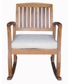 NOBLE HOUSE DEWITT OUTDOOR ROCKING CHAIR WITH CUSHION
