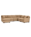 FURNITURE RADLEY FABRIC 6-PC. CHAISE SECTIONAL WITH CORNER, CREATED FOR MACY'S