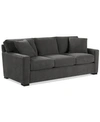 Furniture Radley 86" Fabric Sofa, Created For Macy's In Heavenly Mocha Grey