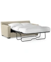 Furniture Radley 74" Fabric Full Sleeper Sofa Bed, Created For Macy's In Heavenly Chrome Beige