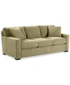 Furniture Radley 86" Fabric Sofa, Created For Macy's In Heavenly Apple Green