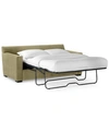 Furniture Radley 74" Fabric Full Sleeper Sofa Bed, Created For Macy's In Heavenly Apple Green