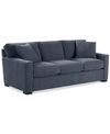 Furniture Radley 86" Fabric Sofa, Created For Macy's In Heavenly Naval Blue