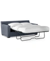 Furniture Radley 74" Fabric Full Sleeper Sofa Bed, Created For Macy's In Heavenly Naval Blue