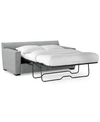 Furniture Radley 74" Fabric Full Sleeper Sofa Bed, Created For Macy's In Heavenly Cinder Grey