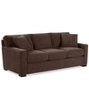 Furniture Radley 86" Fabric Sofa, Created For Macy's In Heavenly Java Brown