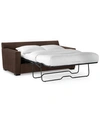 Furniture Radley 74" Fabric Full Sleeper Sofa Bed, Created For Macy's In Heavenly Java Brown