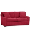 Furniture Radley 62" Fabric Loveseat, Created For Macy's In Heavenly Mulberry Red