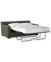 Furniture Radley 74" Fabric Full Sleeper Sofa Bed, Created For Macy's In Heavenly Olive Green