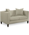 FURNITURE BRAYLEI 61" FABRIC TRACK ARM LOVESEAT, CREATED FOR MACY'S