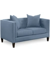 FURNITURE BRAYLEI 61" FABRIC TRACK ARM LOVESEAT, CREATED FOR MACY'S