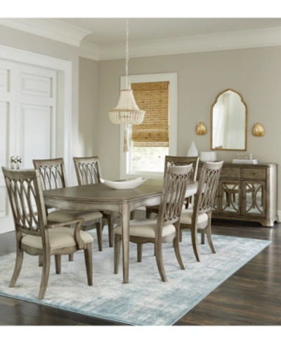 Furniture Kelly Ripa Home Hayley 7-pc. Dining Set (dining Table, 4 Side Chairs & 2 Arm Chairs)