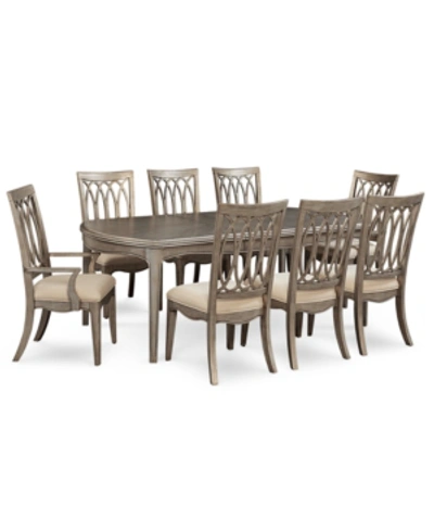 Furniture Kelly Ripa Home Hayley 9-pc. Dining Set (dining Table, 6 Side Chairs & 2 Arm Chairs)