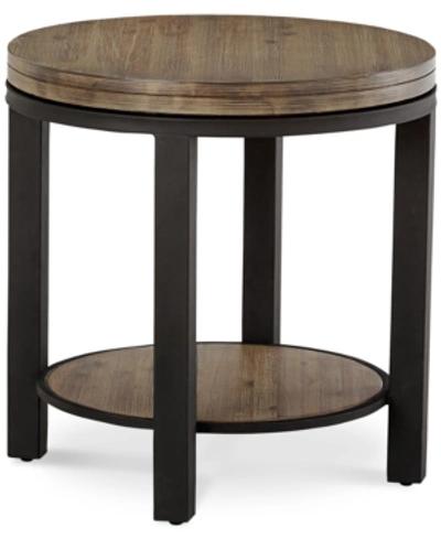 Furniture Canyon Round End Table, Created For Macy's