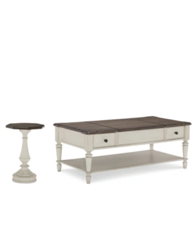 Furniture Barclay Table  Set, 2-pc. Set (coffee Table & Octagon End Table)