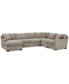 FURNITURE RADLEY 5-PC. FABRIC CHAISE SECTIONAL SOFA WITH CORNER PIECE, CREATED FOR MACY'S