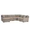 FURNITURE RADLEY FABRIC 6-PC. CHAISE SECTIONAL WITH CORNER, CREATED FOR MACY'S
