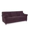 Furniture Lidia 82" Fabric Sofa, Created For Macy's In Gypsy Eggplant Purple
