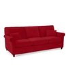 Furniture Lidia 82" Fabric Sofa, Created For Macy's In Gypsy Scarlet Red