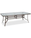 Furniture Oasis Aluminum Outdoor 84" X 42" Dining Table, Created For Macy's