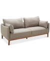 Furniture Jollene 78" Fabric Sofa, Created For Macy's In Slate Grey