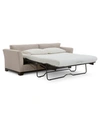 Furniture Elliot Ii 90" Fabric Queen Sleeper, Created For Macy's In Merit Dove Beige