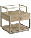 Furniture Esme Rectangular End Table