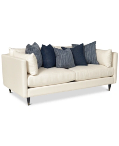 Furniture Bostal 83" Fabric Sofa, Created For Macy's In Dover Ivory Combo