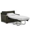 Furniture Radley 54" Fabric Chair Bed, Created For Macy's In Heavenly Mocha Grey