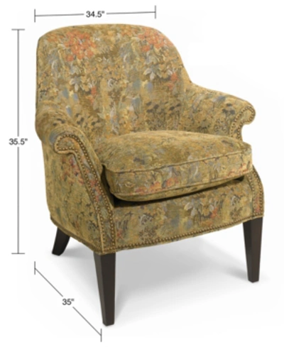 Furniture Marche Living Room Chair, Multi Floral