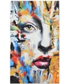 Furniture Ara Large Rectangular Wall Art, Quick Ship In Multicolor