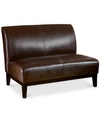 Noble House Lathen 49" Loveseat In Brown