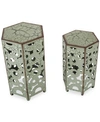 NOBLE HOUSE MOREN IRON (SET OF 2) ACCENT TABLES