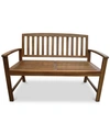 Noble House Tennon Acacia Bench In Brown