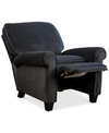 Noble House Camdon Recliner In Charcoal