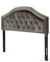 Noble House Killian Headboard - Queen In Grey