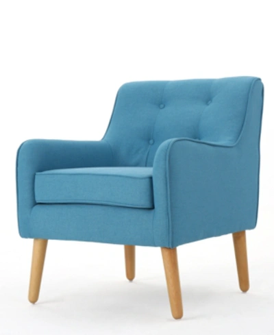Noble House Roslen Armchair In Teal