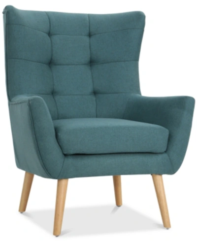 Noble House Neilan Club Chair In Dark Teal