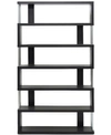 Furniture Aurel Modern Bookcase In Dark Brown