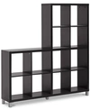 Furniture Marsaili Shelving Unit In Dark Brown