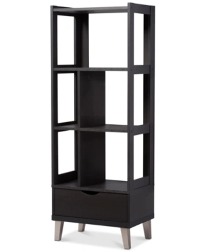 Furniture Erisenda Bookcase In Dark Brown