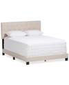Furniture Cassandra Queen Bed In Light Beige