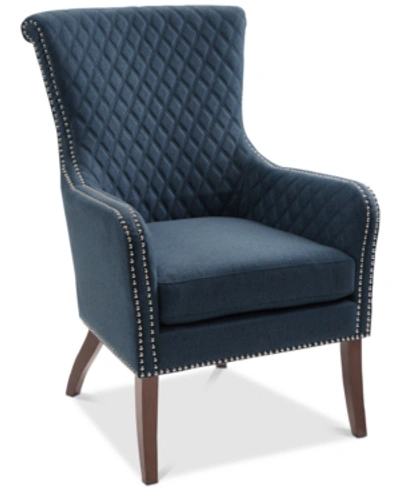 Furniture Liberty Accent Chair In Dark Blue