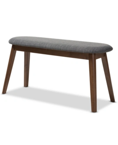 Furniture Northrupe Bench In Dark Grey